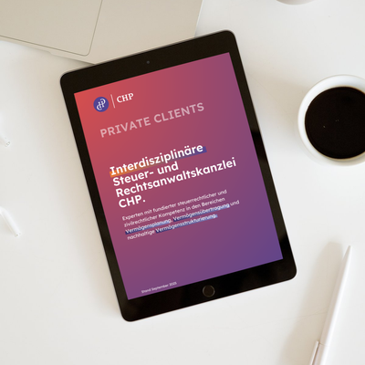 CHP - Private Clients - Broschüre für Privatpersonen